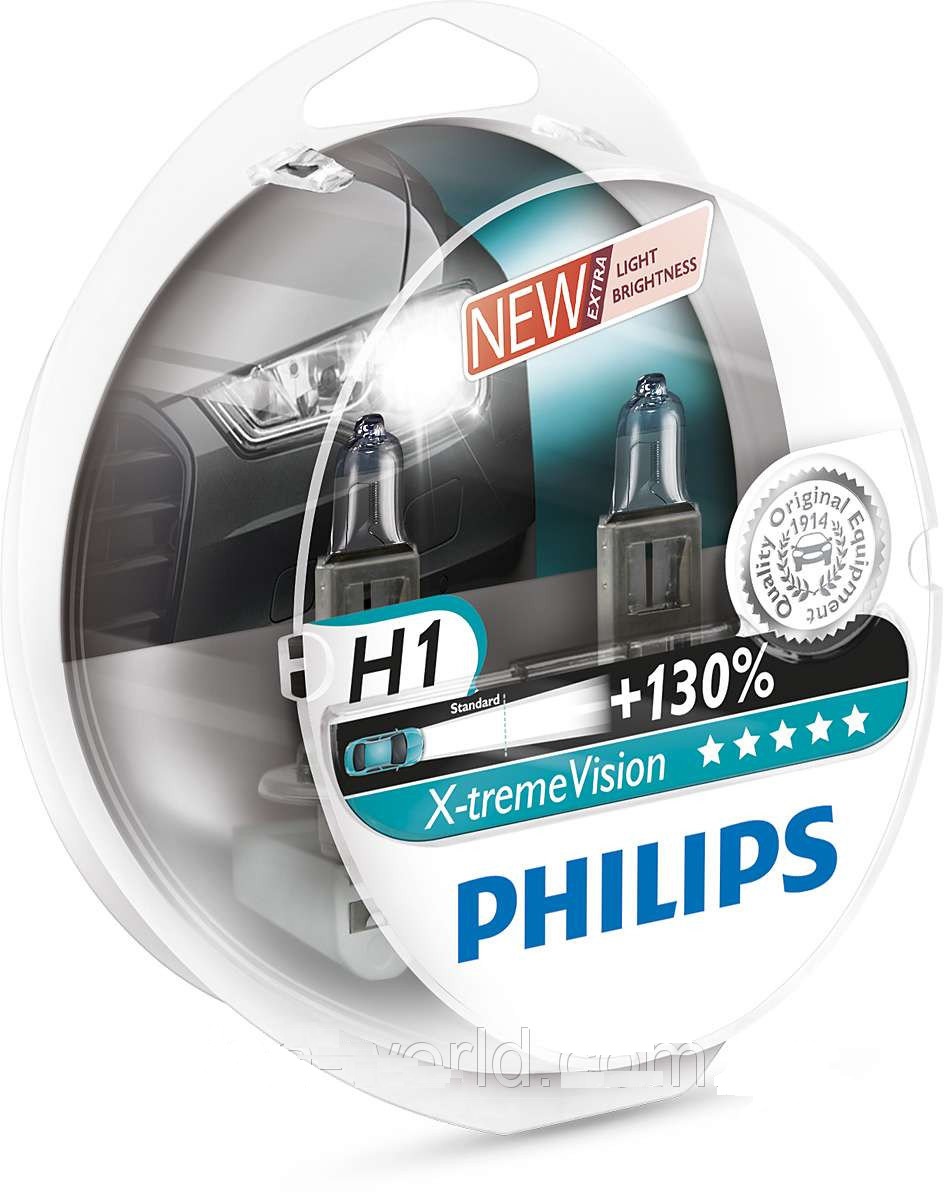  Philips X-treme Vision +130% 1 3500k 55w 12v 12258XV+S2