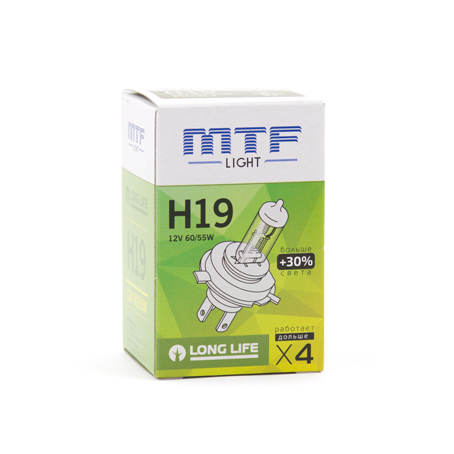  MTF Light Standard +30% H19 60/55w 12v