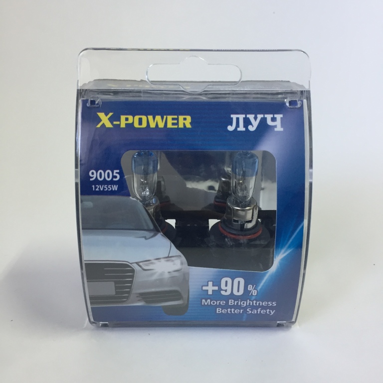   X-Power +90% 3 9005 3400k 65w 12v