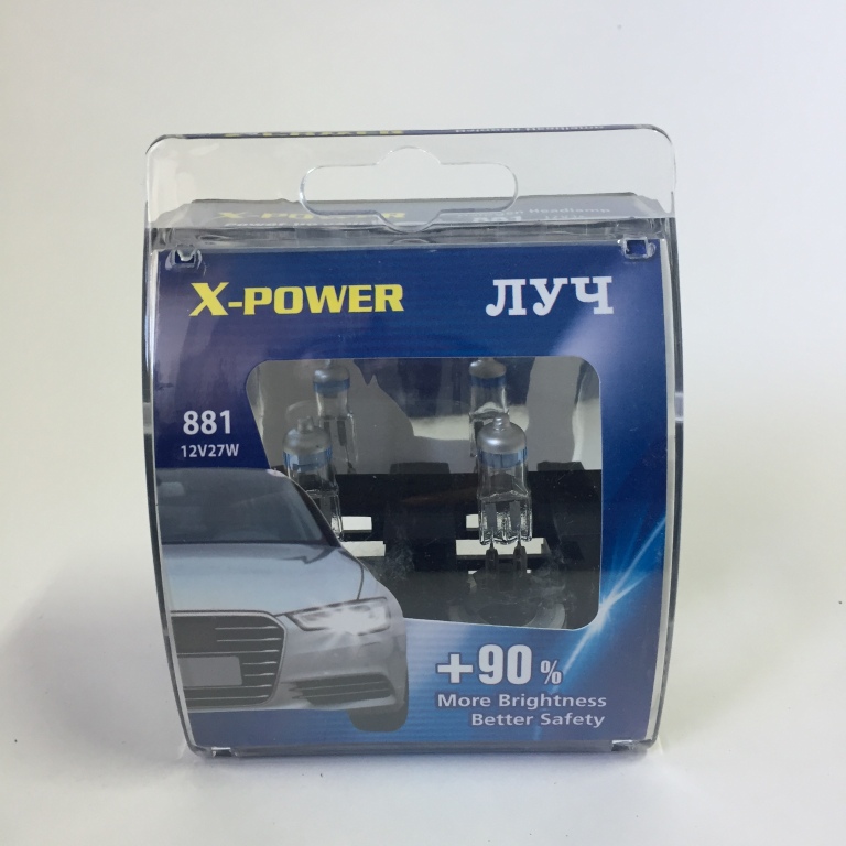   X-Power +90% 27 (881) 3400k 27w 12v