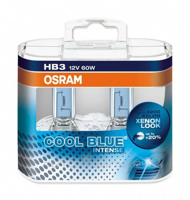  OSRAM Cool Blue Intense HB3 9005 4200k 65w 12v 9005CBI