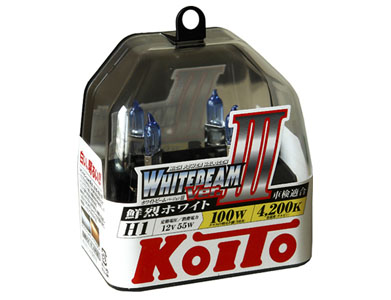  KOITO WhiteBeam H1 4200k 55w 12v P0751W