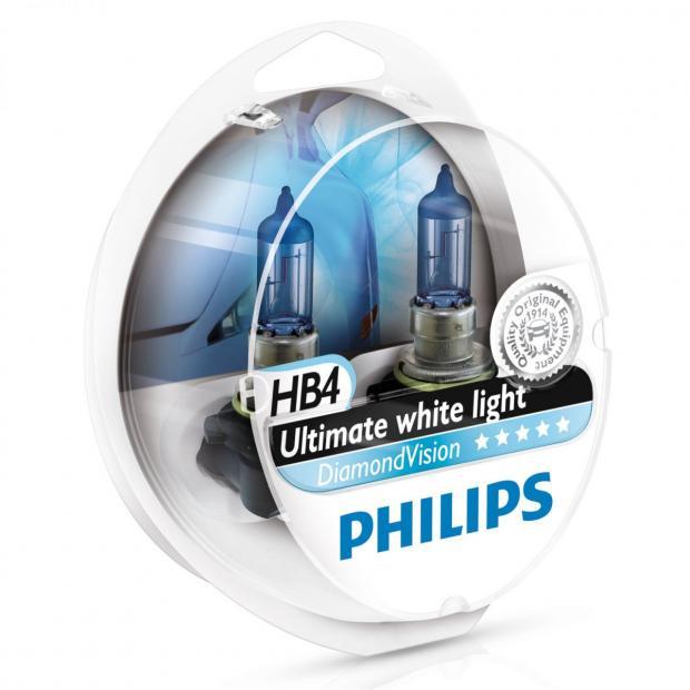  Philips Diamond Vision B4 5000k 55w 12v 9006DVS2