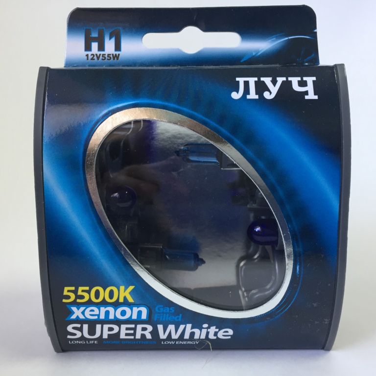   SUPER White H1 5500k 55w 12v