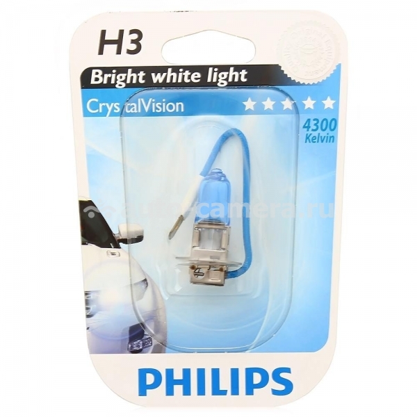  Philips Crystal Vision H3 4300k 55w 12v 12336CVB1