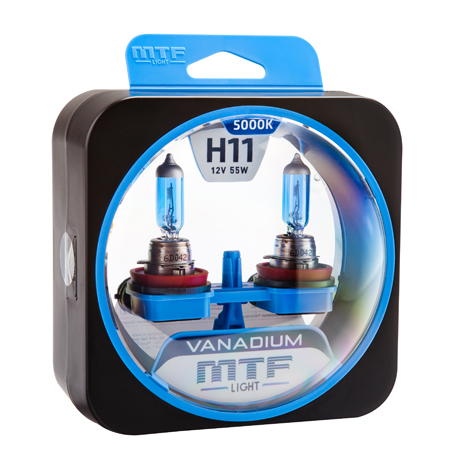  MTF Light VANADIUM H11 5000k 55w 12v