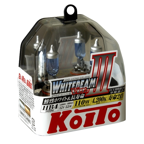  KOITO WhiteBeam HB4 4200k 55w 12v P0757W