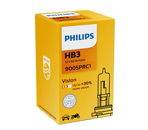  Philips Vision HB3 60w + 30% 12v 9005PRC1 