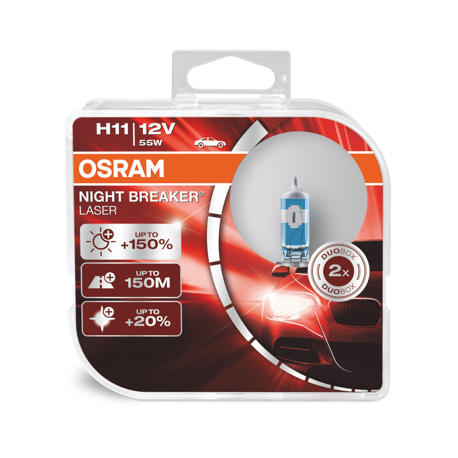  OSRAM Night Breaker Laser +150% H11 4200k 55w 12v 