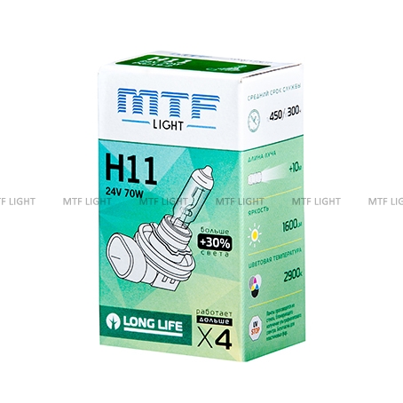  MTF Light Standard+30% H11 70w 24v