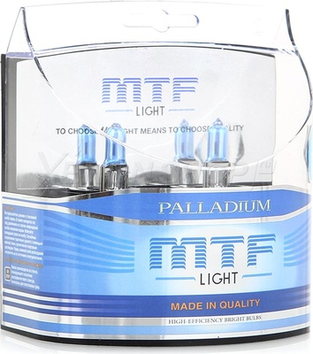 Автолампа MTF Light PALLADIUM H27 (880) 5500k 27w 12v упаковка старого образца