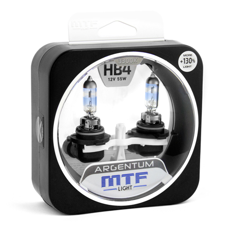  MTF Light ARGENTUM +130% HB4 55w 12v