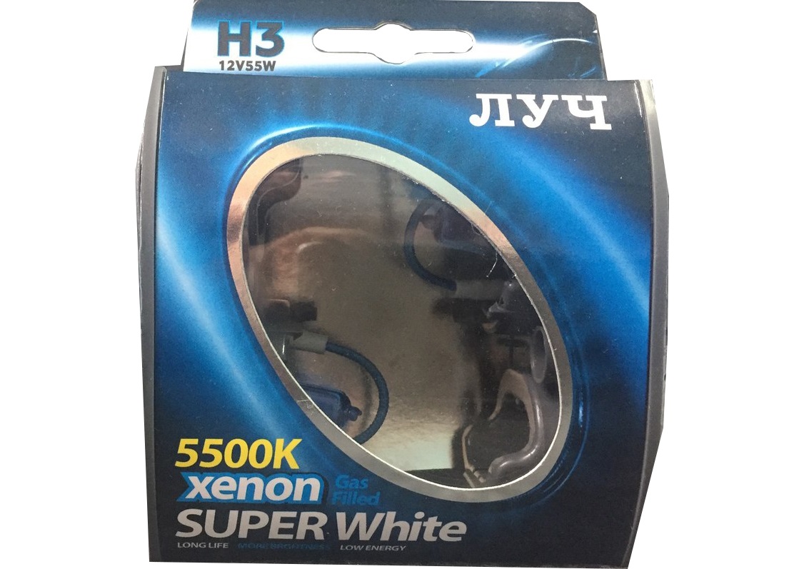  SUPER White H3 5500k 55w 12v